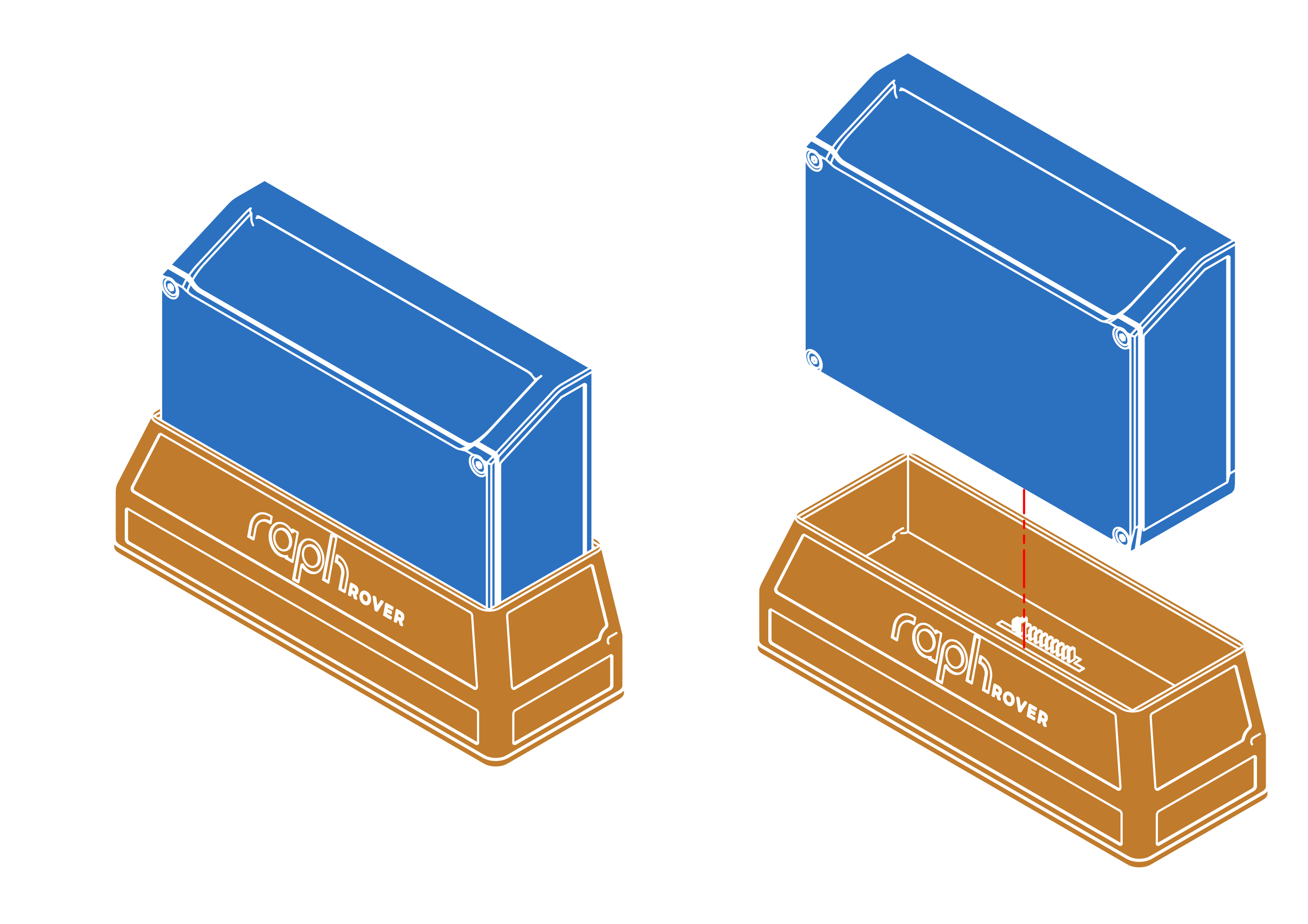 Raph Rover battery dock
